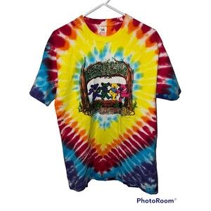 1990 Grateful Dead 25th Anniversary T-Shirt Tie Dye Single Stitch Large